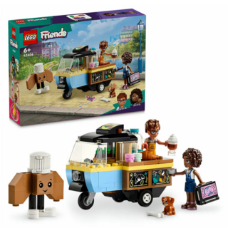 LEGO 42606 Friends系列 行動麵包餐車, 混和顏色, 1盒
