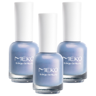 MEKO 雷根寶盒 指甲油, 02小蘇打, 10ml, 3瓶
