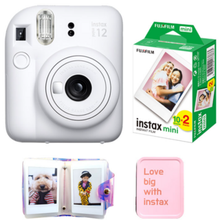 FUJIFILM 富士 instax mini 12 黏土白 instax mini 12, 1個