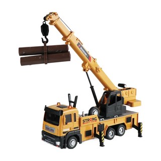 樂彩森林 高仿真聲光迴力車系列 工程吊車, 塑膠玩具, 1盒