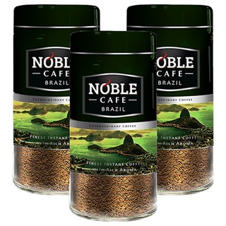 NOBLE CAFE 醇品巴西咖啡 波蘭原裝進口, 100g, 3罐, 1件