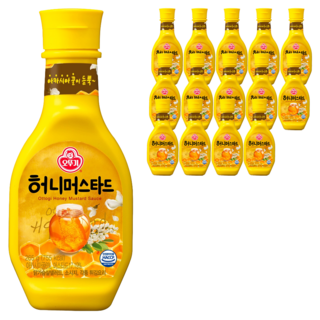 OTTOGI 不倒翁 蜂蜜黃芥末醬, 265g, 15瓶