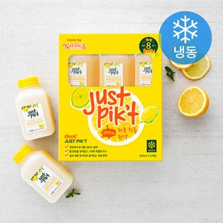 나탈리스 저스트 픽 레몬 주스 착즙 원액, 250ml, 6개입