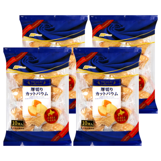 日本 marukin 北海道厚切年輪蛋糕 10個, 230g, 4袋