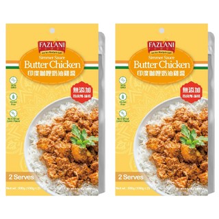 FAZLANI 印度奶油雞肉風味醬 無添加防腐劑與味精, 300g, 2盒