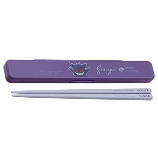 Skater 無聲塑膠筷子 附收納盒, 耿鬼, 筷子 + 收納盒, 1組