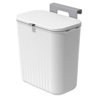 小麥購物 壁掛式垃圾桶 C278, 復古白