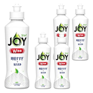 P&G JOY 縮時漂洗+強力洗淨洗碗精 綠茶 170ML, 5瓶