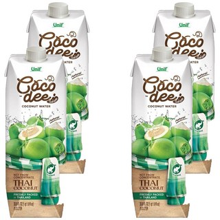 統一生機 Coco dee Salam 椰子水, 1L, 4瓶