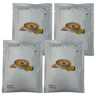 Body Goals 高纖營養輕食餐 田園南瓜 29g x 4包 低卡 飽足感輕食 健康代餐