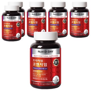 Nutri D-DAY 輔酶Q10軟膠囊, 60顆, 6罐