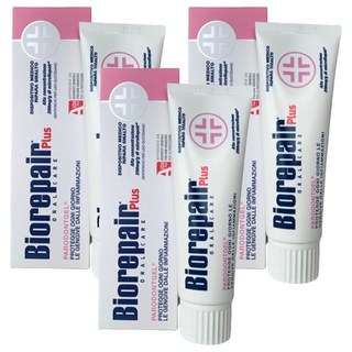 Biorepair 貝利達 護齦加強型牙膏, 75ml, 3條