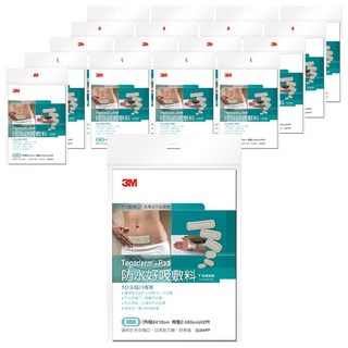 3M 防水好吸敷料, 2片, 18包
