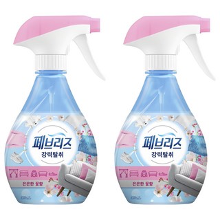 febreze 風倍清 強力織物除臭劑 淡雅花香 正裝, 370ml, 2個