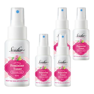 Sesedior 希希娣兒 台灣公司貨 親親女性私密防護噴霧, 60ml, 5瓶