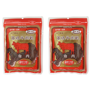 高坑 麻辣牛肉乾, 170g, 2包