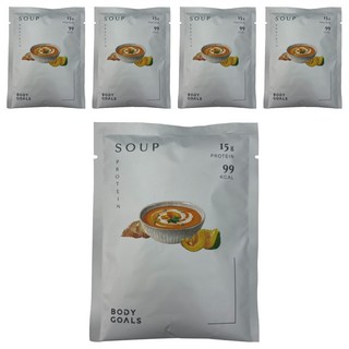 BODY GOALS 高纖營養輕食餐 田園南瓜 低卡 美味飽足, 29g, 5包