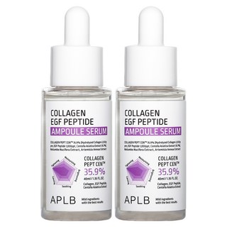 APLB 콜라겐 EGF 펩타이드 앰플 세럼, 40ml, 2개