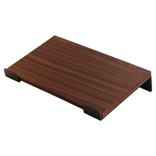 小麥購物 鍵盤增高托架 L1217 30 x 15.2 x 5.7cm, 1個, 胡桃色