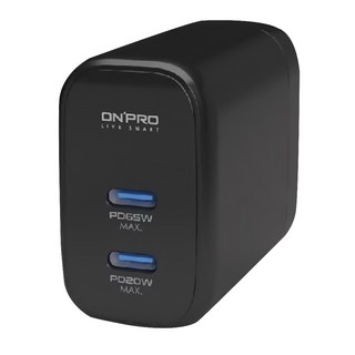 ONPRO 雙C 65W充電, 黑, 1個