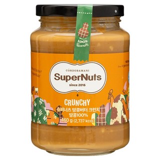 超級堅果花生醬果醬脆餅, 460克, 1個