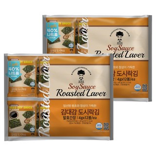 便當用韓式醬油海苔, 24包, 4g