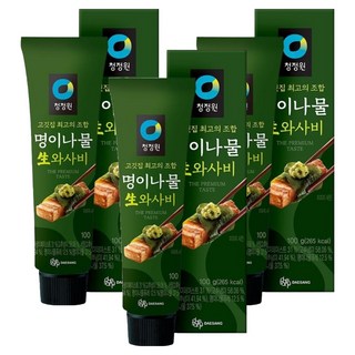 청정원 명이나물 생와사비, 100g, 3개