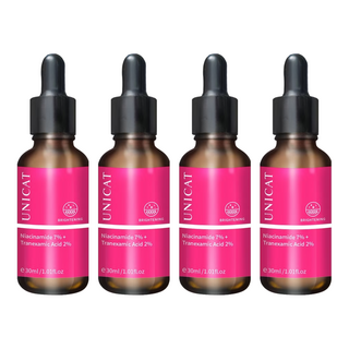 UNICAT 變臉貓 菸鹼胺激光亮白原液 7% + 傳明酸 2%, 30ml, 4瓶