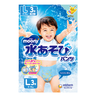 滿意寶寶 Moony玩水褲, L, 1包