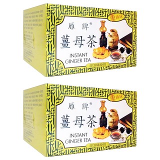 雁牌 重辣薑母茶 隨身包設計, 25g, 12包, 2盒
