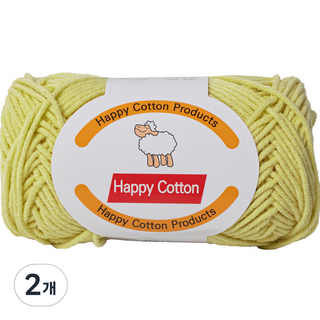 Yarna Happy Cotton 編織線 45g, 760, 2個
