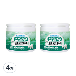 남양 프리바이오틱 산양유 하이 프로틴 밸런스 분말, 210g, 4개
