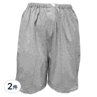 ZHCN2314 隔尿褲 五分褲, 防水吸尿透氣, 男女適用, S, 1入, 2件