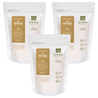 新鮮香草烤糙米粉, 3個, 300g