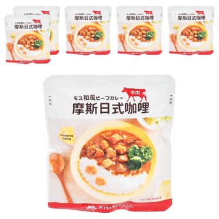 MOS BURGER 摩斯 日式咖哩 牛肉, 200g, 6包