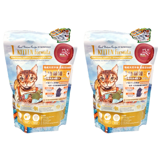 REAL POWER 瑞威 幼貓糧1號 Kitten formula, 腸胃護膚配方, 500g, 2包