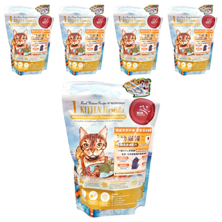 REAL POWER 瑞威 幼貓糧1號 Kitten formula, 腸胃護膚配方, 500g, 5包