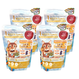 REAL POWER 瑞威 幼貓糧1號 Kitten formula, 腸胃護膚配方, 500g, 4包