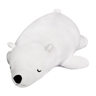 北極熊娃娃 50CM, 白色, 1個