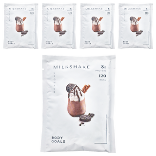 Body Goals 白奶昔 巧酥可可 30g 低卡高纖 美味代餐 健康零食, 5包