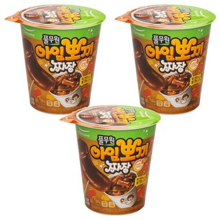 풀무원 아임뽀끼 짜장 떡볶이, 100g, 3세트