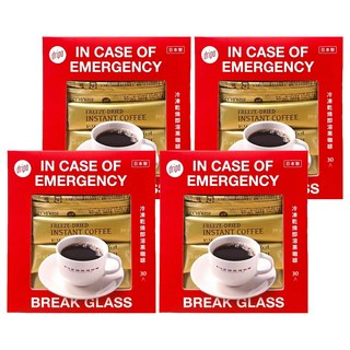 dripo 咖啡焙煎所即溶黑咖啡, 2g, 30條, 4盒