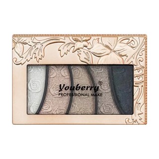 youberry 悠貝莉 微醺幻彩眼影盤, 01微醺星夜, 1個