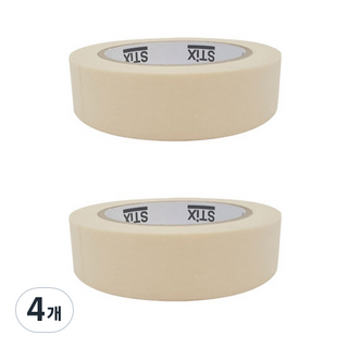 오공 마스킹테이프 25mm x 40m, 4개