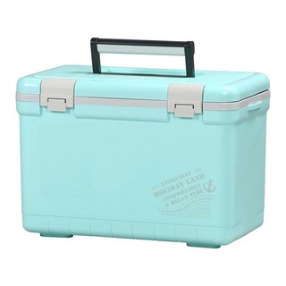 SHInWA 伸和 Holiday保冷冰箱, 一體成型設計 隔層厚實耐用 柔軟提手 日製工藝 高溫保溫保鮮, 蒂芬妮綠, 22L