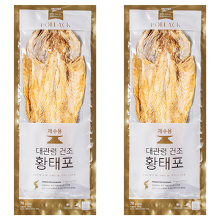 明太魚乾, 70g, 2個