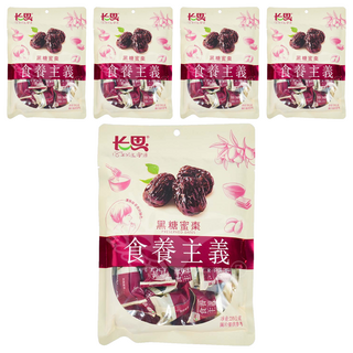 長思 黑糖蜜棗 新鮮梨棗加入養生黑糖、蜂蜜熬煮 香甜軟濡 全素食者可食用, 235g, 5包