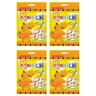 LOTTE 樂天 石頭造型巧克力, 4包, 90g