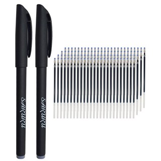 SARuRu 自動褪色筆組 筆 2支 + 筆芯 100支 0.38mm, 混和顏色, 102個