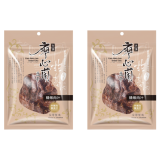 大溪廖心蘭豆干 非基改 精燉肉汁, 110g, 2包